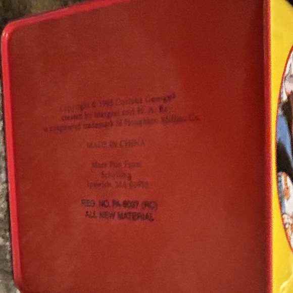 Sylilings Curious George Jack in the Box & two Curious George Books (Vintage) - Picture 15 of 15